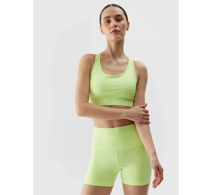 Dámská sportovní podprsenka s z materiálů limetková model 20438096 - 4F Dámská sportovní podprsenka s z materiálů limetková model 20438096 - 4F
