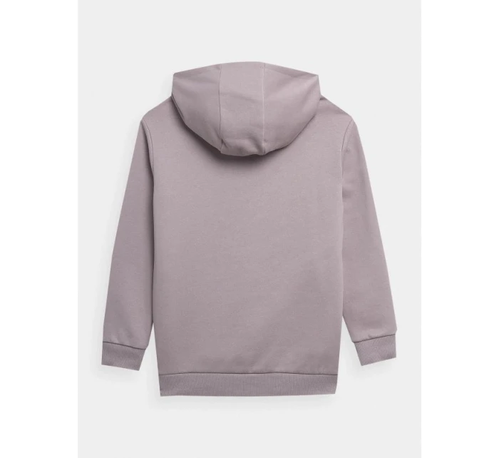 Dívčí nepruhovaná mikina s kapucí 4F Junior Dívčí nepruhovaná mikina s kapucí 4F Junior