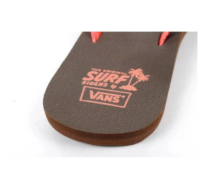 Dámské žabky V0VC3F brown - Vans