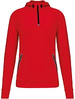 PA 360 Sportovní mikina s kapucí a 1/4 zipem model 22512851 red - Kariban ProAct PA 360 Sportovní mikina s kapucí a 1/4 zipem model 22512851 red - Kariban ProAct