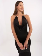 Sukienka IT SK model 21768581 czarny - FPrice Sukienka IT SK model 21768581 czarny - FPrice