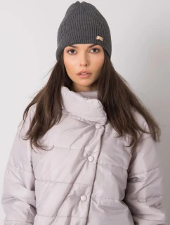 Dámská čepice.96 tmavě šedá