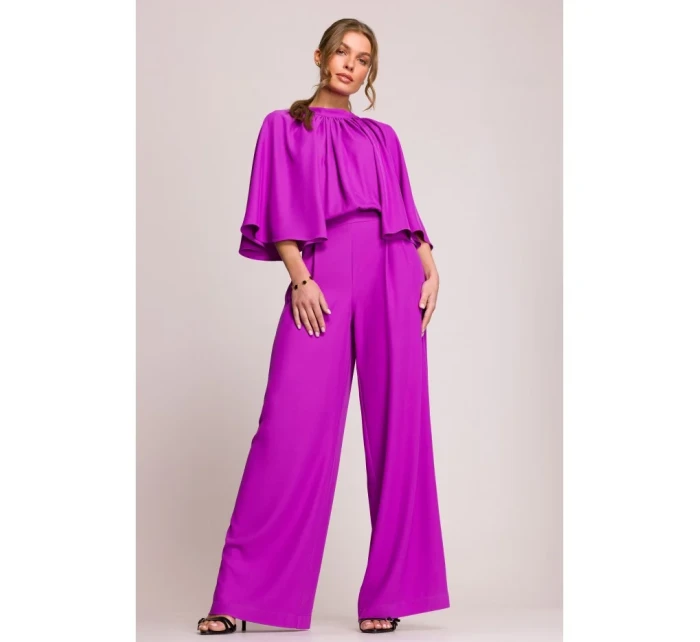 Kombinéza s širokými rukávy a zády model 20966209 - STYLOVE