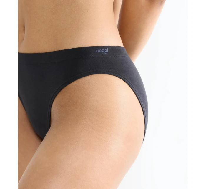 sloggi GO Sense High leg 2P - BLACK - SLOGGI BLACK - SLOGGI sloggi GO Sense High leg 2P - BLACK - SLOGGI BLACK - SLOGGI