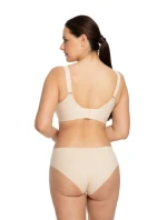 Dámský sportovní top Jelly bra comfort beige - JULIMEX Dámský sportovní top Jelly bra comfort beige - JULIMEX