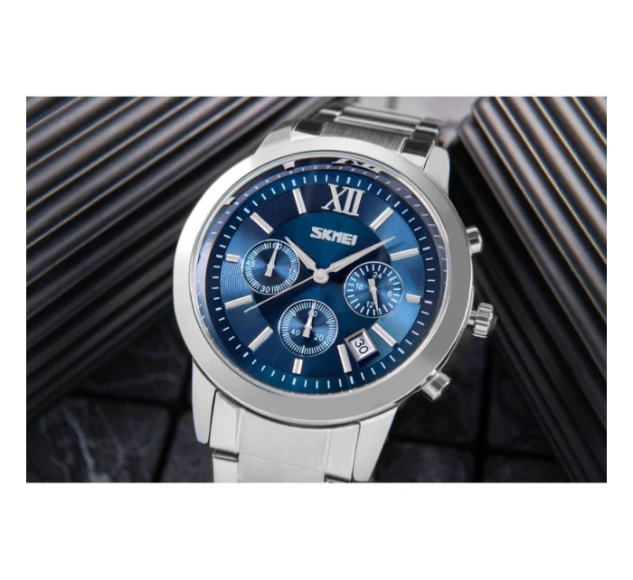 Pánské hodinky Skmei 9097BU + BOX Pánské hodinky Skmei 9097BU + BOX