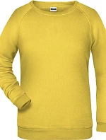 Daiber JN 793 Dámská raglánová mikina 02.0793 yellow