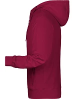 Pánská mikina s kapucí 02. wine model 22438177 - Daiber