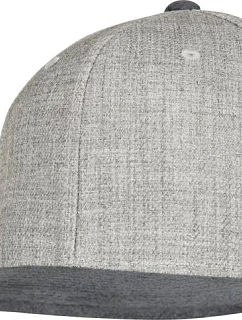Flexfit 6089MS/6089VM 6 panelová Snapback kšiltovka "Melange" 55.689M grey/grey