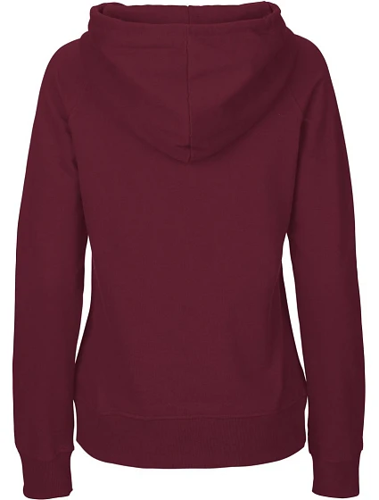O Dámská mikina s kapucí z bio bavlny bordeaux model 22505972 - Neutral O Dámská mikina s kapucí z bio bavlny bordeaux model 22505972 - Neutral