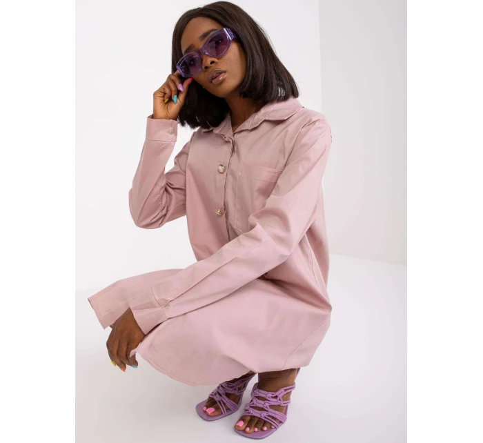 Košile DHJ KS 6731.09P světle růžová