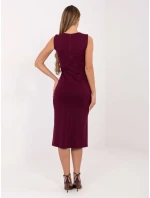 Sukienka IT SK model 21782448 bordowy - FPrice