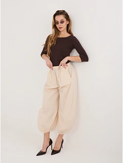 Kalhoty IT SP FL10309.70 světle béžové