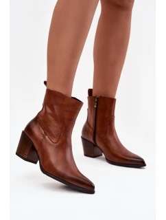 Boty na podpatku model 219592 Step in style