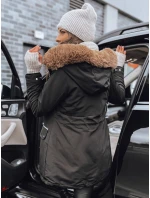Dámská bunda parka černá Dstreet model 21972128 - FashionStreet Dámská bunda parka černá Dstreet model 21972128 - FashionStreet