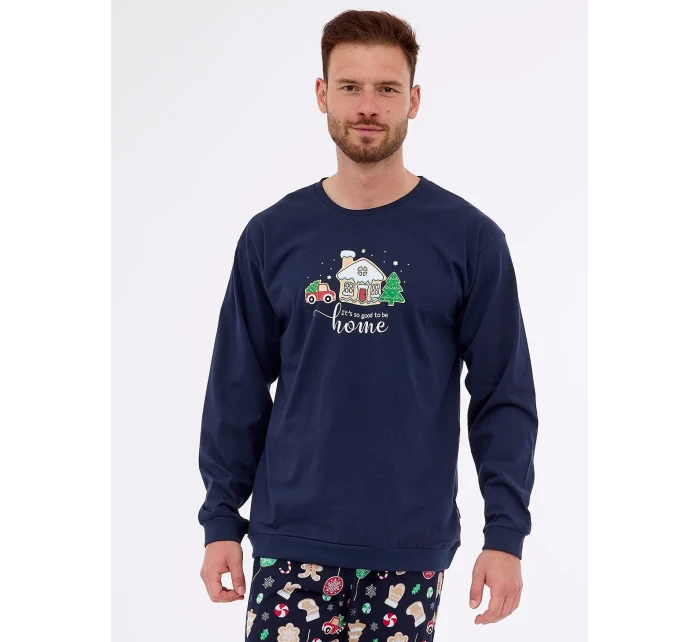 Pánské pyžamo model 20567964 Home dł/r S2XL - Cornette