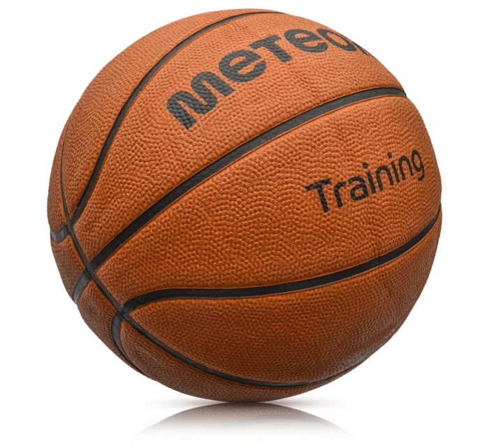 Basketbalový tréninkový míč Meteor Cellular 7 hnědý