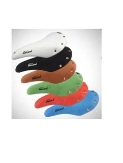 Sedlo CANARAD s nýty červené barvy