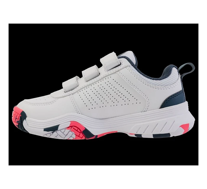 Tenisky K-swiss COURTEXPRESS2STRAP WHITE/STARGAZER/NEON BLAZE-M (54495-129-M)