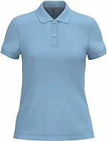 K 242 Dámské piqué polo model 22506885 sky blue - Kariban K 242 Dámské piqué polo model 22506885 sky blue - Kariban
