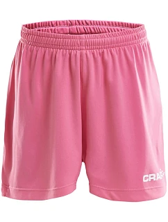 Craft Teamwear Squad Go Short Solid Jr Dětské sportovní kraťasy 82.5586 pop