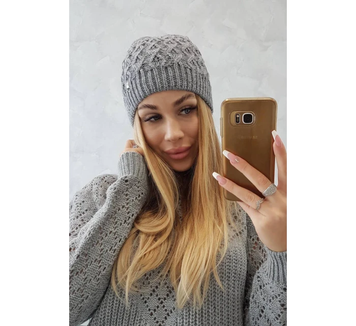 Fleecová čepice Roma K224 tmavě šedá Fleecová čepice Roma K224 tmavě šedá