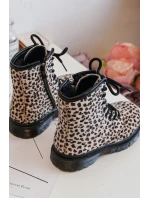 Dětské Botky s Zipem Bežové model 21636505 - Boto Dětské Botky s Zipem Bežové model 21636505 - Boto