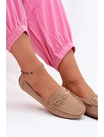 Dámské klasické semišové mokasyny Khaki Corinell Dámské klasické semišové mokasyny Khaki Corinell