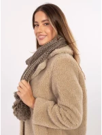 Szalik AT SZ S model 21488744 ciemny bezowy - FPrice