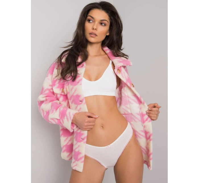 Kalhotky BR MT 11423 bílé a růžové Kalhotky BR MT 11423 bílé a růžové