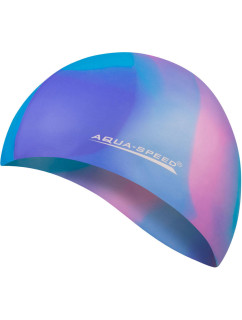 AQUA SPEED Plavecká čepice Bunt Vícebarevný vzor 43