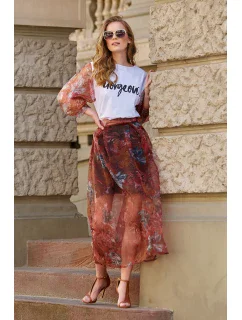 Sukně dlouhá model 145582 Makadamia