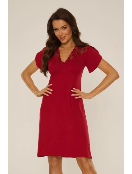 Noční košilka model 197624 De Lafense Noční košilka model 197624 De Lafense