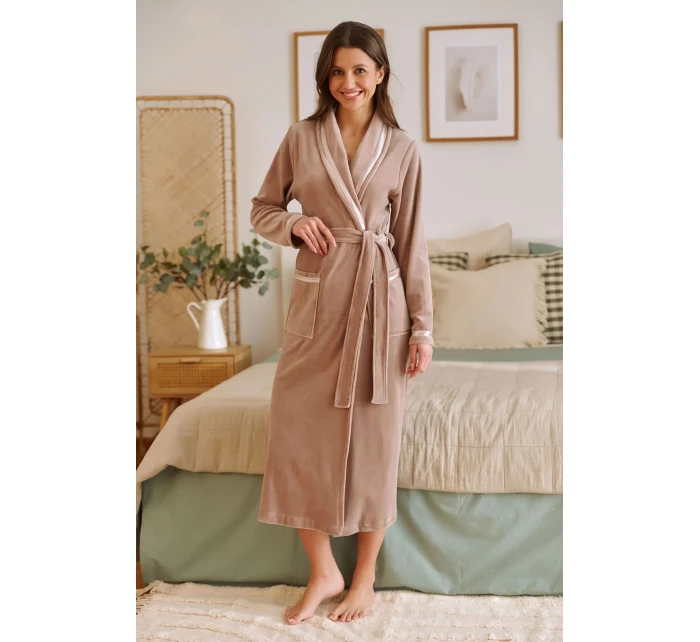 Dámský župan model 19773035 beige - Doctornap Dámský župan model 19773035 beige - Doctornap