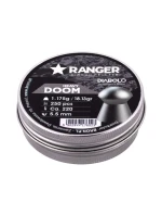 5,5 mm RANGER Diabolo Doom Heavy flat shot 250 ks. 1,175 g 5,5 mm RANGER Diabolo Doom Heavy flat shot 250 ks. 1,175 g