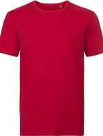 Russell Athletic 108M Pánské tričko Pure Organic 10.108M classic red