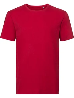 Russell Athletic 108M Pánské tričko Pure Organic 10.108M classic red