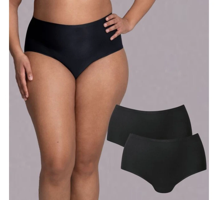 Essential vyšší kalhotky balení 2ks . model 19405343 černá - Anita Classix