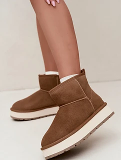Zimní boty z přírodního semiše s podšívkou Big Star Camel model 22539774 - Big Star Shoes