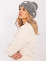 Czapka AT CZ model 20752313 szary - FPrice Czapka AT CZ model 20752313 szary - FPrice