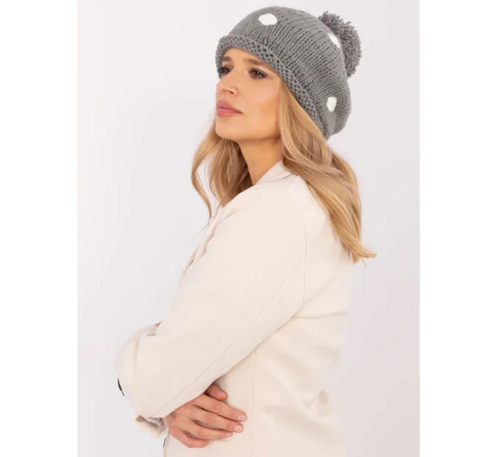 Czapka AT CZ model 20752313 szary - FPrice Czapka AT CZ model 20752313 szary - FPrice