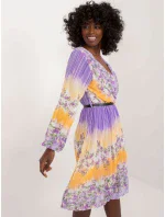 Sukienka DHJ SK  jasny fioletowy model 20105182 - FPrice