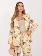 Marynarka IT MA model 22074616 żółty - FPrice Marynarka IT MA model 22074616 żółty - FPrice