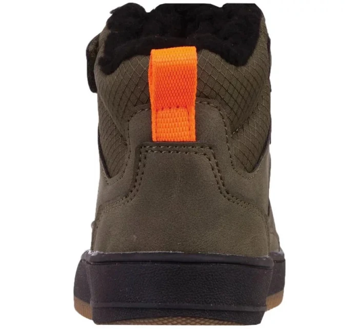 Dětská obuv Shab Fur Jr 260991K 3111 khaki - Kappa