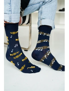 Pánské ponožky Trumpety a saxofony 0125.078