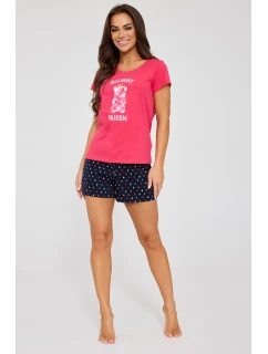 DÁMSKÉ PYŽAMO KR 628/333 GUMOVÁ KRÁLOVNA