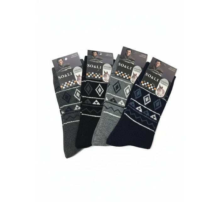 WiK SO&LI ponožky art.001/1 Angora pánské 39-46 WiK SO&LI ponožky art.001/1 Angora pánské 39-46