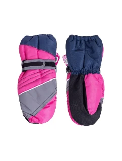 YOCLUB REN-0316G Dívčí lyžařské rukavice