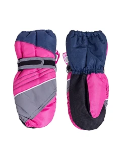 YOCLUB REN-0316G Dívčí lyžařské rukavice