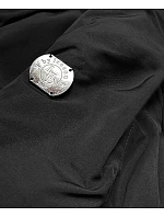 Dámská oboustranná zimní bunda černá-karamelová (m-21508) Dámská oboustranná zimní bunda černá-karamelová (m-21508)